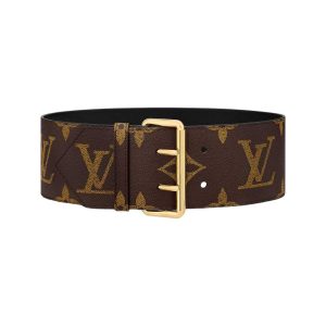 LV Oversized Buckle 90mm Belt Replica - LVB125 - view 01