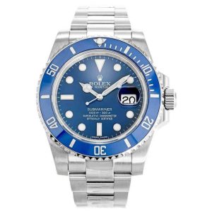 Rolex Submariner 116619LB 40mm Blue Dial - R008 - view 01