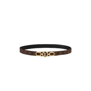 Pretty LV 20MM Reversible Noir Belt Reps - LVB130 - view 01