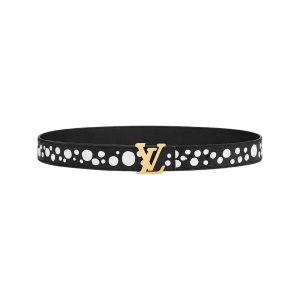 LV x YK LV Initiales 30mm Reversible Infinity Dots Belt Replica - LVB115 - view 01