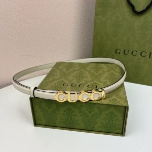 GUCCI BUCKLE THIN BELT REPLICA - GCB003 - view 01