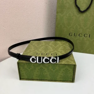 GUCCI BUCKLE THIN BELT REPLICA - GCB005 - view 01