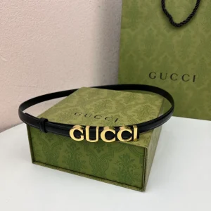 GUCCI BUCKLE THIN BELT REPLICA - GCB006 - view 01