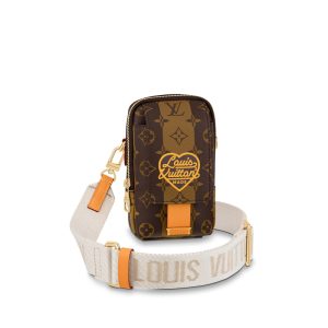 Louis Vuitton Flap Double Phone Pouch Reps - LBS12 - view 01