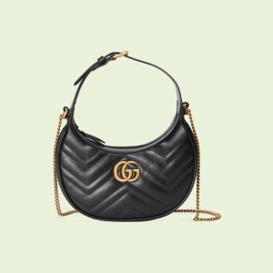 Gucci Marmont Half Moon Shaped Mini Bag Reps - GB043 - view 01