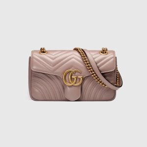 Gucci Marmont small matelassé shoulder Bag Reps - GB028 - view 01