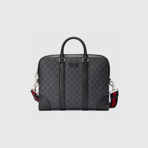Gucci Black Briefcase Reps - GF006 - view 01