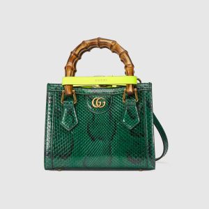 Gucci Diana Mini Python Tote Bag Reps - GB236 - view 01