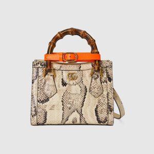 Gucci Diana Mini Python Tote Bag Reps - GB237 - view 01