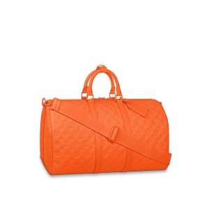 Louis Vuitton Keepall Bandoulière 50 Taurillon Monogram Travel Reps - LK22 - view 01