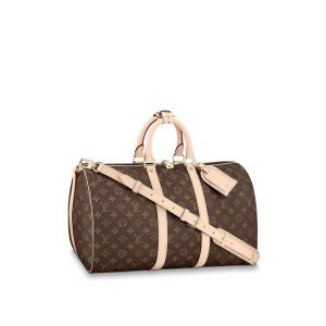 Louis Vuitton Keepall Bandoulière 45 Monogram Canvas Travel Reps - LK14 - view 01