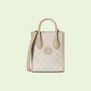 Gucci Mini Tote Bag With Interlocking G Replica - GM048 - view 01