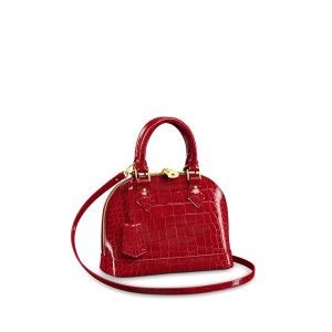 Louis Vuitton Alma BB Crocodilien Brillant Handbag Reps - LH142 - view 01