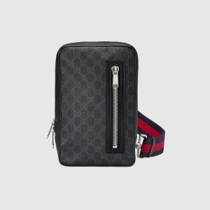 Gucci Black Sling Backpack Replica - GM039 - view 01