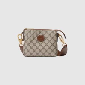 Gucci Messenger bag with Interlocking G Reps - GM022 - view 01