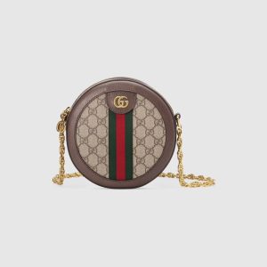 Gucci Ophidia mini GG round shoulder Bag Reps - GB075 - view 01