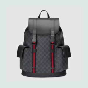 Gucci Black Backpack Reps - GP007 - view 01