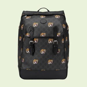 Gucci Medium Backpack With Tiger Print Reps - GP005 - view 01