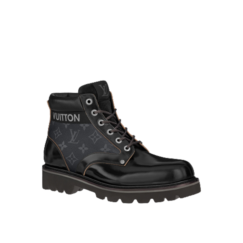 Louis Vuitton Oberkampf Ankle Boot Reps - LB006 - view 01