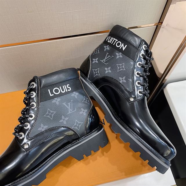 Louis Vuitton Oberkampf Ankle Boot Reps - LB006 - view 05