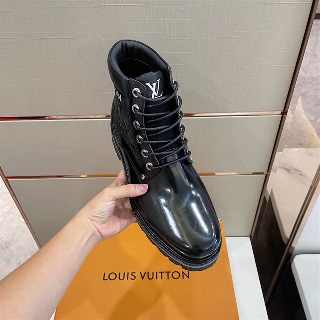 Louis Vuitton Oberkampf Ankle Boot Reps - LB005 - view 03
