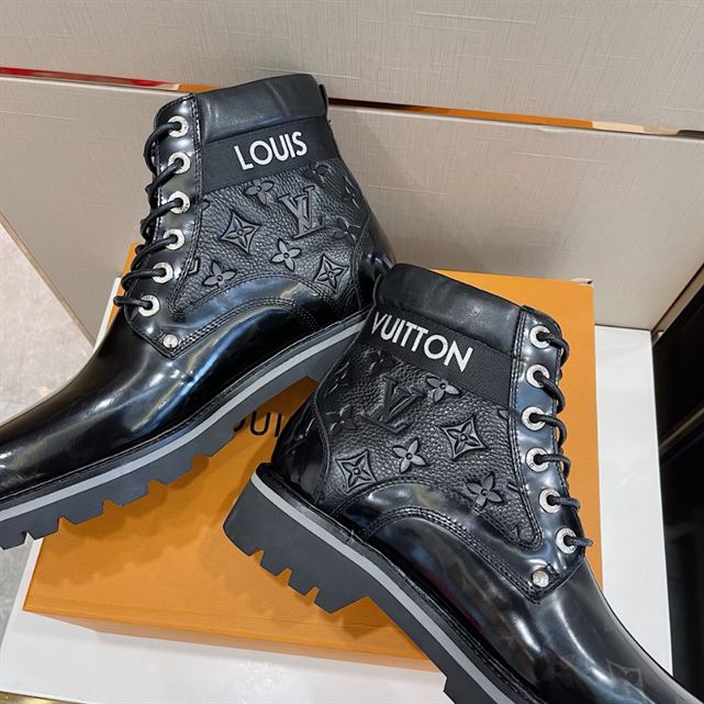 Louis Vuitton Oberkampf Ankle Boot Reps - LB005 - view 05