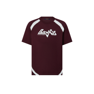 Louis Vuitton Short-Sleeved Cotton Intarsia Crewneck Reps - SPLV007 - view 01