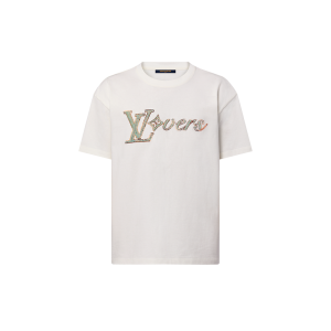 Louis Vuitton Embroidered Short-Sleeved T-Shirt Reps - SPLV010 - view 01