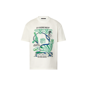Louis Vuitton Intarsia Graphic Cotton T-Shirt Reps - SPLV011 - view 01