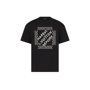 Louis Vuitton Embroidered Signature Cotton T-Shirt Reps - SPLV016 - view 01