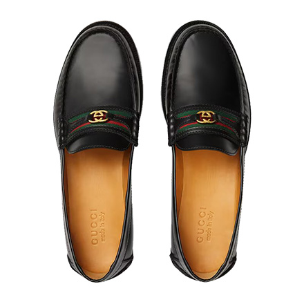 Gucci Men’s Loafer with Interlocking G Reps - LI030 - view 03