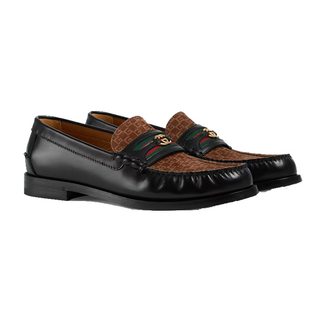 Gucci Men’s Loafer with Interlocking G Reps - LI031 - view 02
