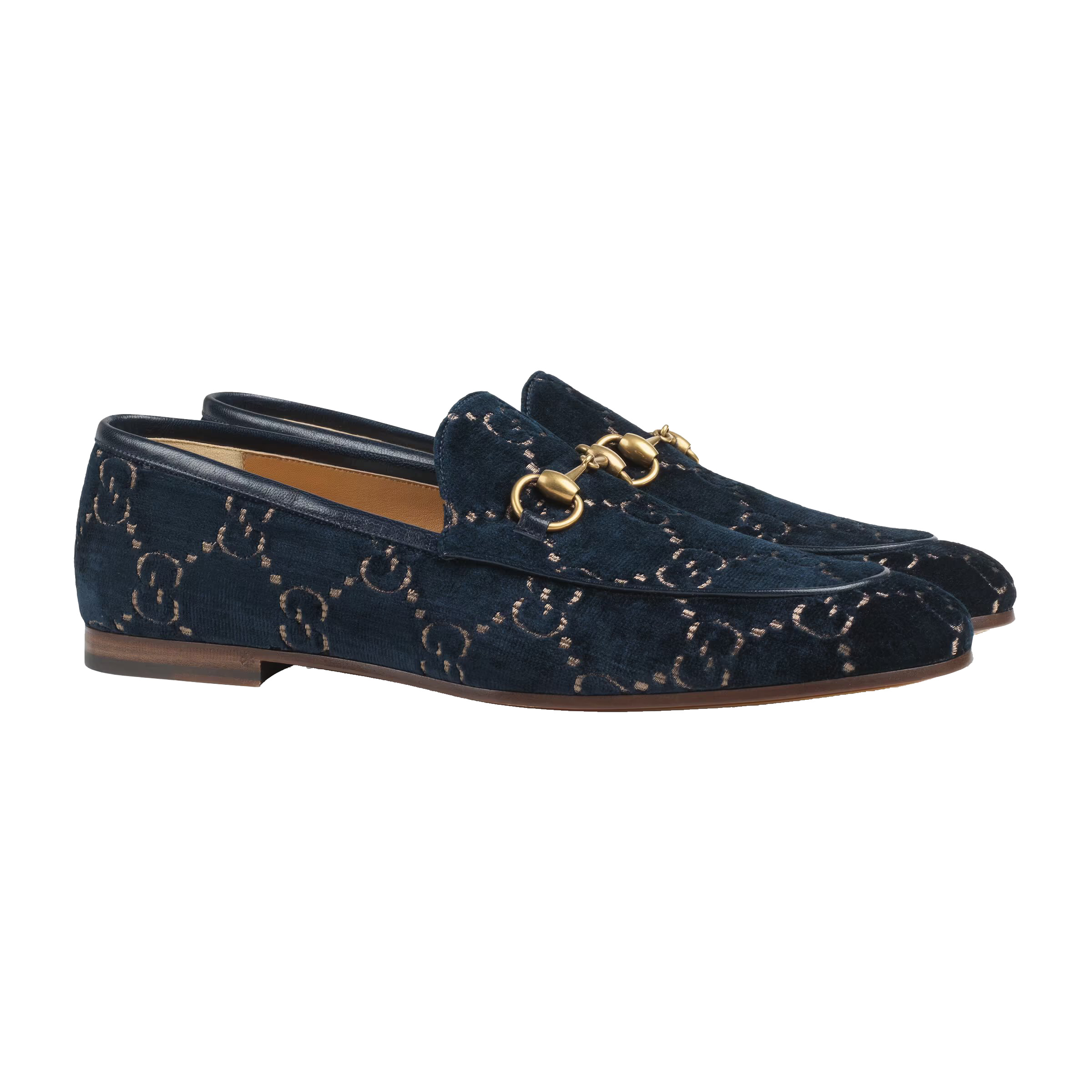 Gucci Men’s Jordaan GG Velvet Loafer Reps - LI012 - view 02
