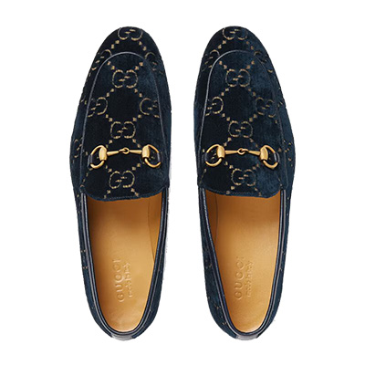 Gucci Men’s Jordaan GG Velvet Loafer Reps - LI012 - view 03
