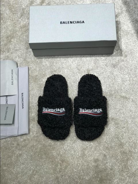 Balenciaga Furry Slide Sandal Reps - BS011 - view 02