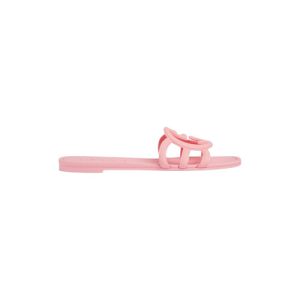 Women’s Interlocking G Slide Pink Rubber Sandal Reps - SC018 - view 01