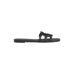 Women’s Interlocking G Slide Black Rubber Sandal Reps - SC019 - view 01