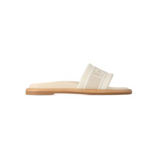 Women Louis Vuitton Bliss Comfort Mules Ecru Replica - SLV002 - view 01