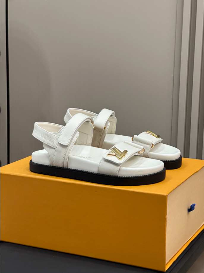 LV Sunset Flat Comfort Sandals Replica - SLV008 - view 03