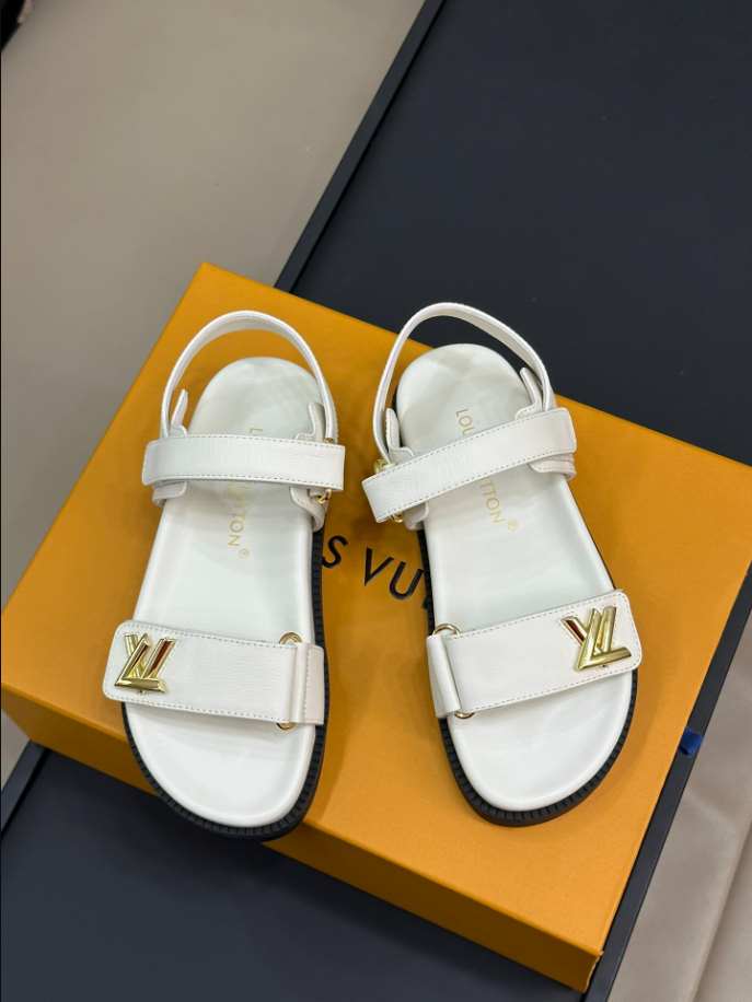 LV Sunset Flat Comfort Sandals Replica - SLV008 - view 04