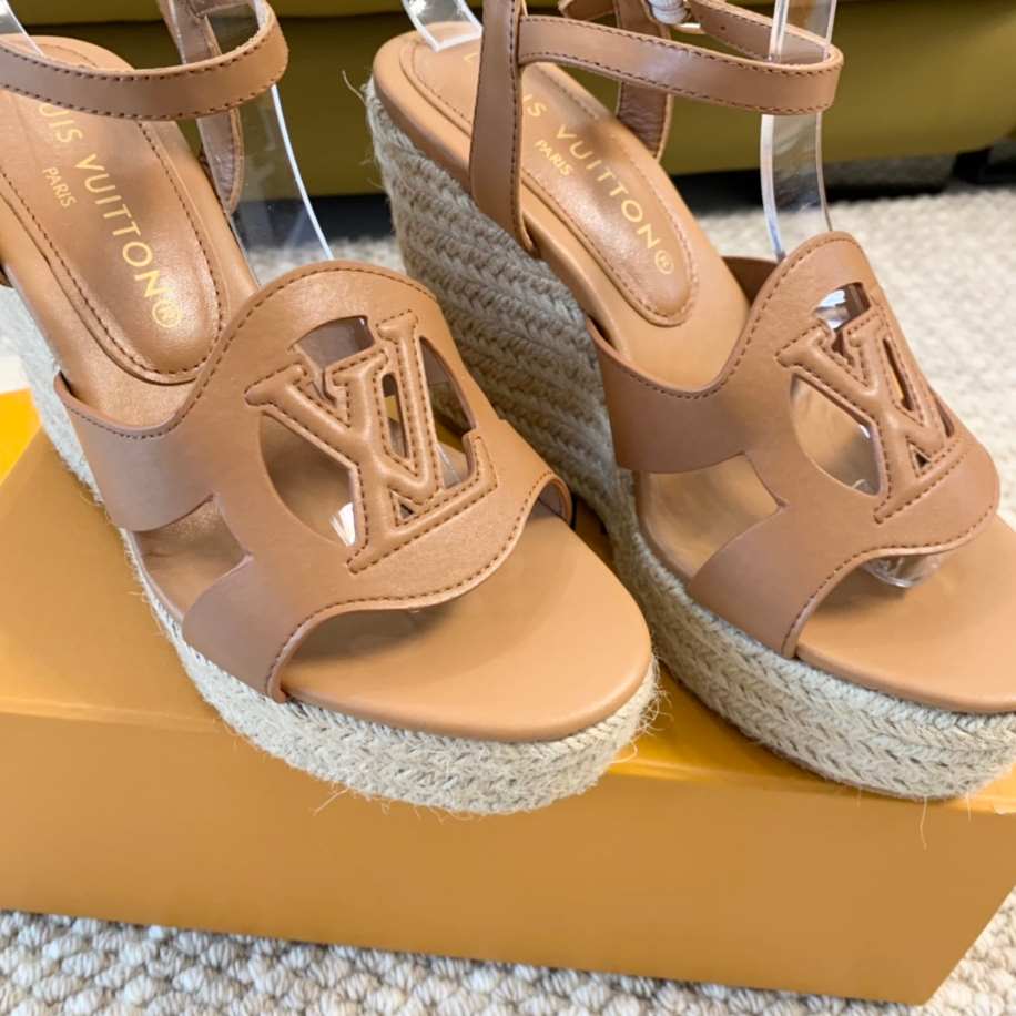 LV Isola Wedge Sandals Replica - SLV010 - view 02