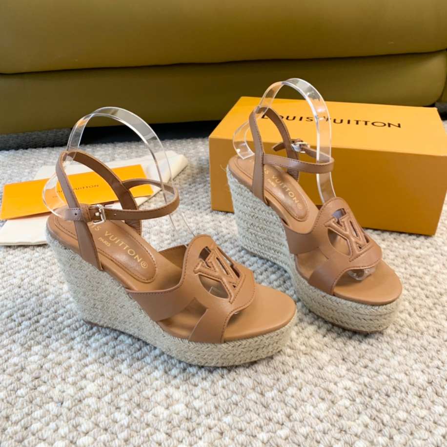 LV Isola Wedge Sandals Replica - SLV010 - view 03