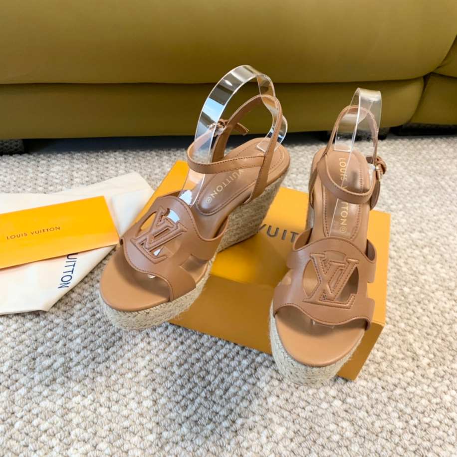 LV Isola Wedge Sandals Replica - SLV010 - view 04