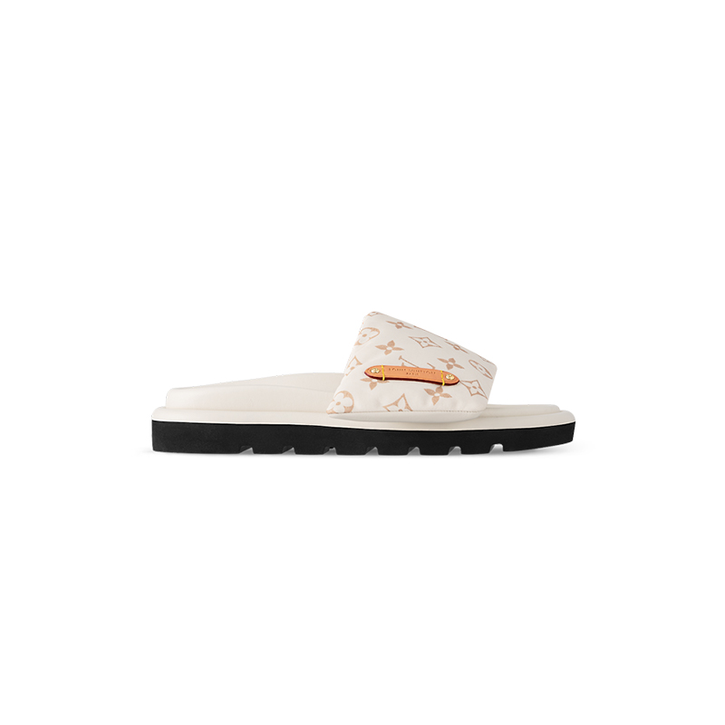 LV Pool Pillow Flat Comfort Mules Sandals Replica - SLV012 - view 01
