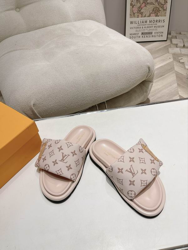 LV Pool Pillow Flat Comfort Mules Sandals Replica - SLV012 - view 06