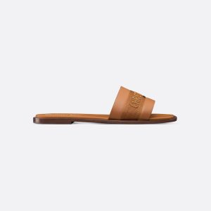 Women’s Christian Dior Dway Slide Camel Reps - DS001 - view 01