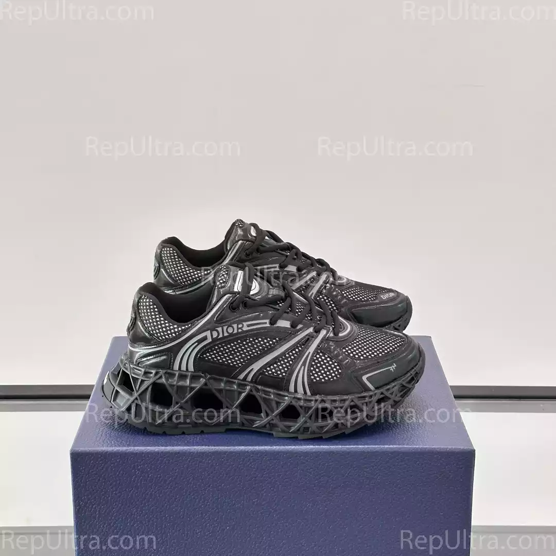 Dior B35 NXXT Sneaker in Black Reps - DR156 - view 02