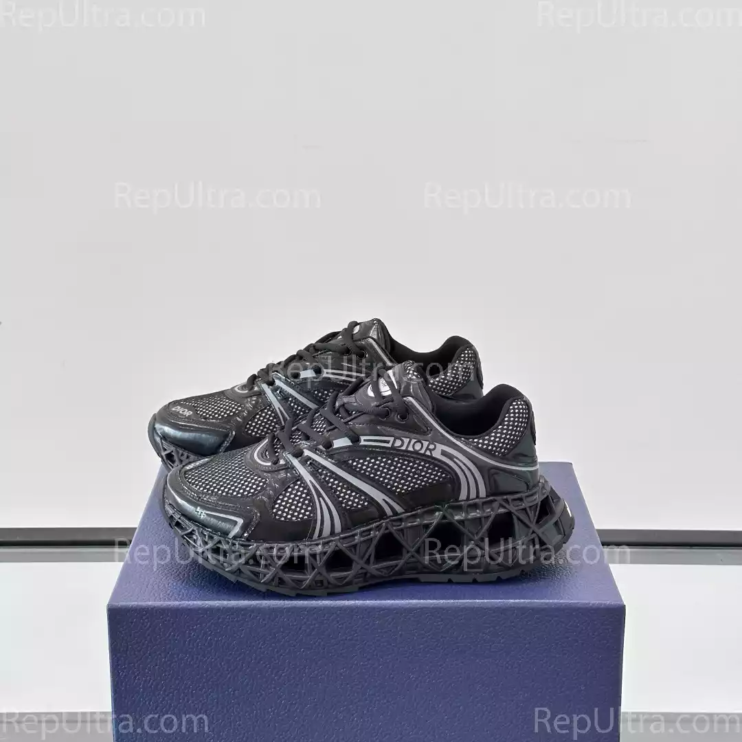 Dior B35 NXXT Sneaker in Black Reps - DR156 - view 04
