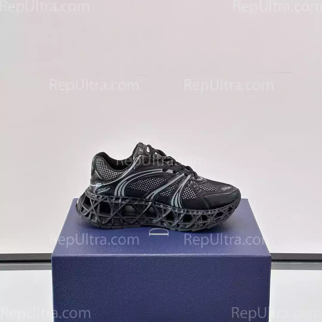 Dior B35 NXXT Sneaker in Black Reps - DR156 - view 05