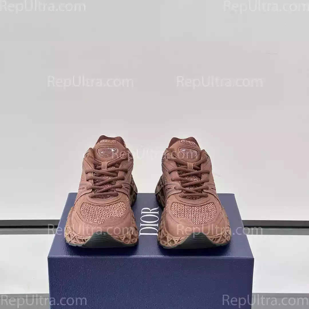 Dior B35 NXXT Sneaker in Brown Reps - DR158 - view 03